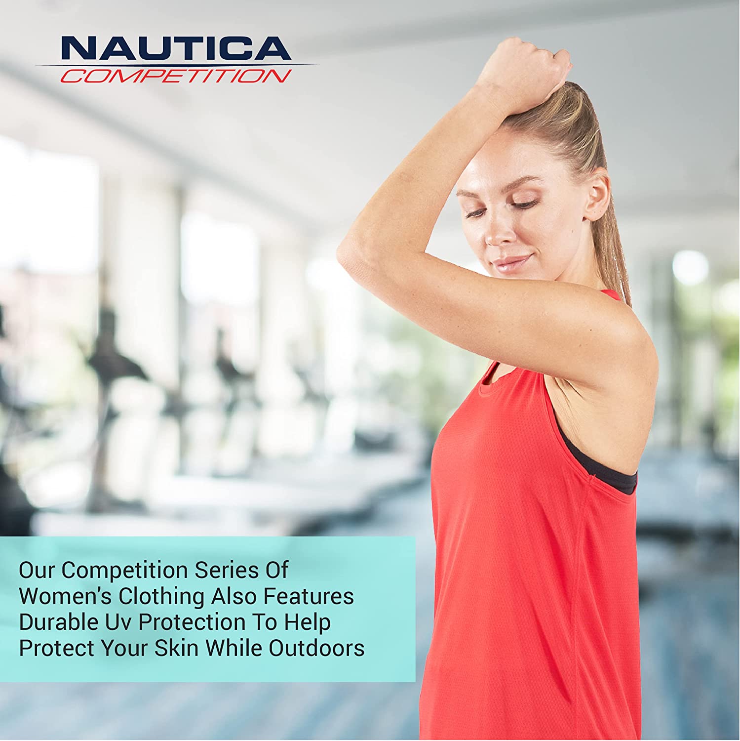Nautica Competition 3 Pack Workout Tank Tops for Women Active Athletic Gym Workout Running Exercise Yoga Dry-Fit Fabric - Image 7